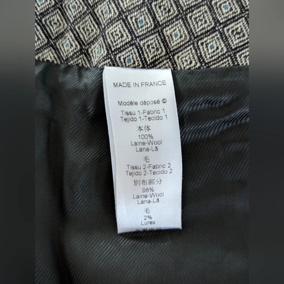 Kenzo Wool Wrap Skirt Buckle Closure Vintage Rare Size 36 - Picture 13 of 14